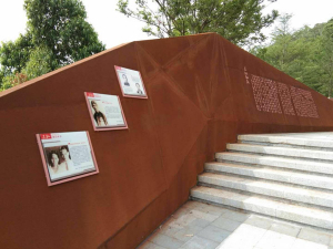 全州耐候钢挡土墙